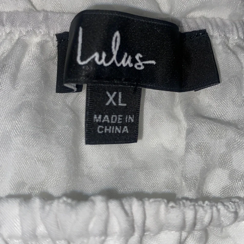 NWOT LuLus  Lined Dress With Smocking Detail - Picture 6 of 7